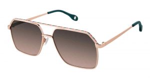 Fysh F2101 S216 Rose Gold Emerald 56/14